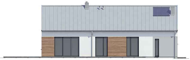 Фасад дома DEE-7624-38 Фасад дома DEE-7624-38